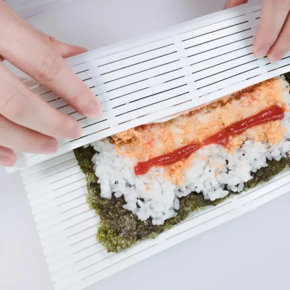 DIY valec sushi výrobca stroj rýchle sushi bazooka japonská valcovaná ryžová pleseň ryže ryža guľa