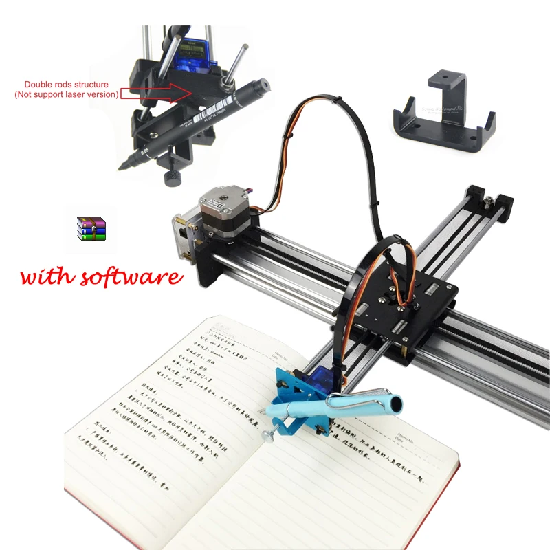DIY XY Plotter High Precision Drawbot Drawbot Draw Robot Stroj CNC Intelligent Robot za kreslenie písania nepodporuje laser