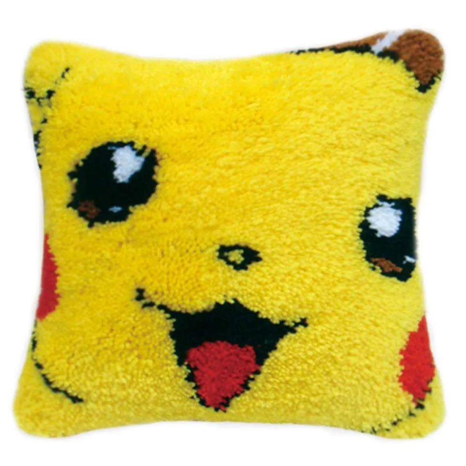 DIY západky háčikových súprav kobercového koberca vankúšik vankúšov koberec nedokončený plátna koberce matk karikatúry dospelých pre deti detský darček japončina