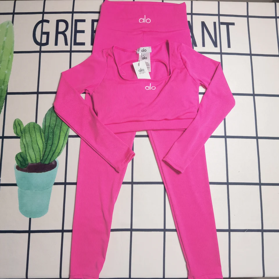 Dizajn Sense Wear Ženy padajú 24 nových slim-fit košele + jogu príležitostné nohavice dvojdielne set