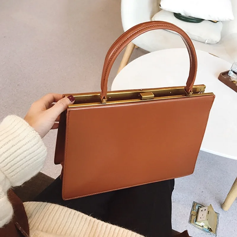 Dizajnérska klipka vrecko na neformálne kapacita podriadený kabelka retro kabelka Simple Luxury Women Bag 01-SB-FGJYJZ