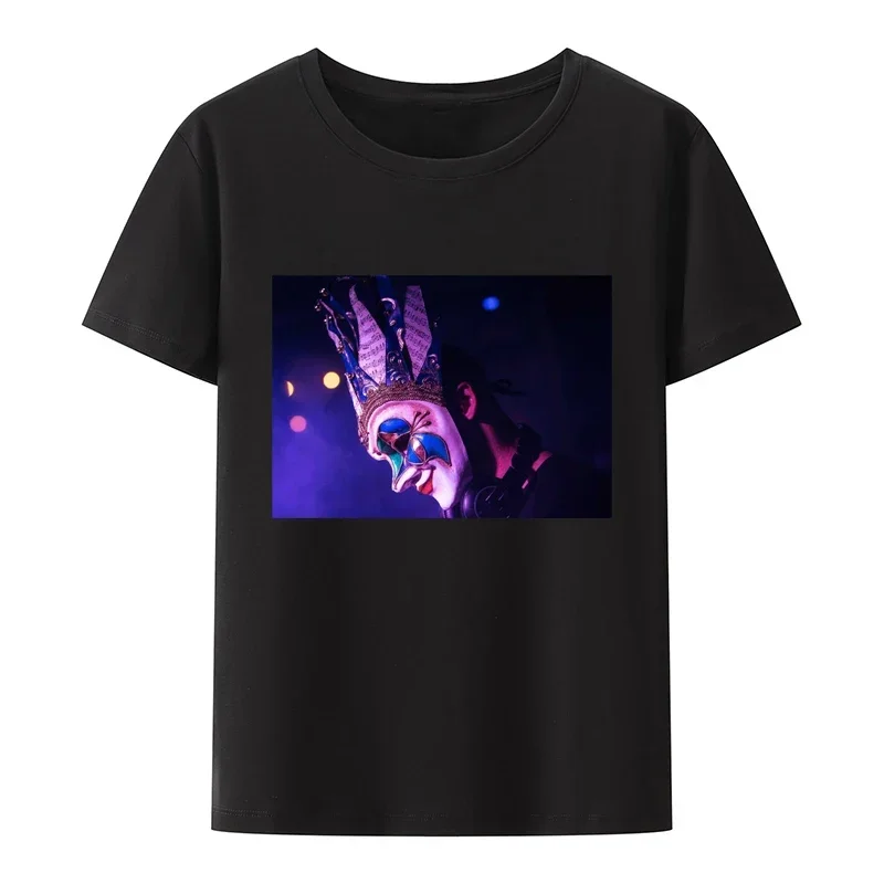 DJ Boris brejcha tričko Minimálne techno hudba unisex mužov karikatúra unisex camisetas tričká Humor Humor Pohodlne O-krk s krátkym sflexom
