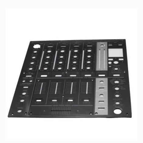 DJM-700 Kovový ovládací panel Čierna čelná doska Forpioner DNB1153 DNB1155