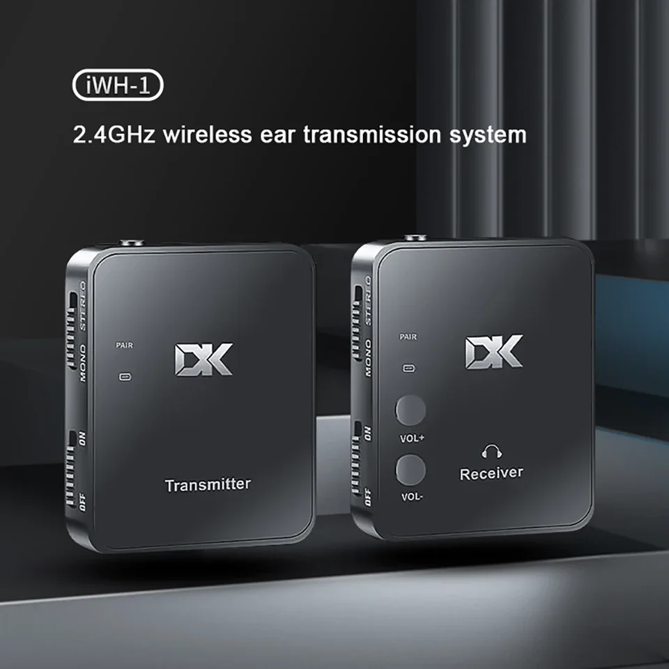 DK IWH-1 Guitar Wireless Consmitter prijímač bezdrôtový zvukový systém pre elektrickú gitarovú elektricu BA