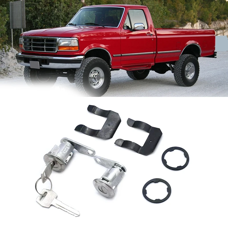 DL1550 Dverový zámok valca s kľúče doplnky pre diely pre spoločnosť Ford Mercury Ltd Mustang Pinto Torino Econoline F100 F150 F250 F350
