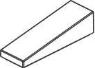 * Dlaždica svahu 1x3* 50ks ka210 DIY Enlighten Block Brick Part Č.