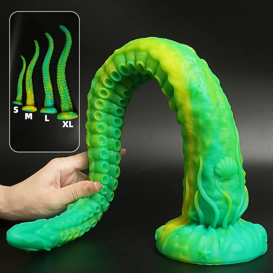 Dlhá dildo análny plug sex sexuálne hračky chobotnica