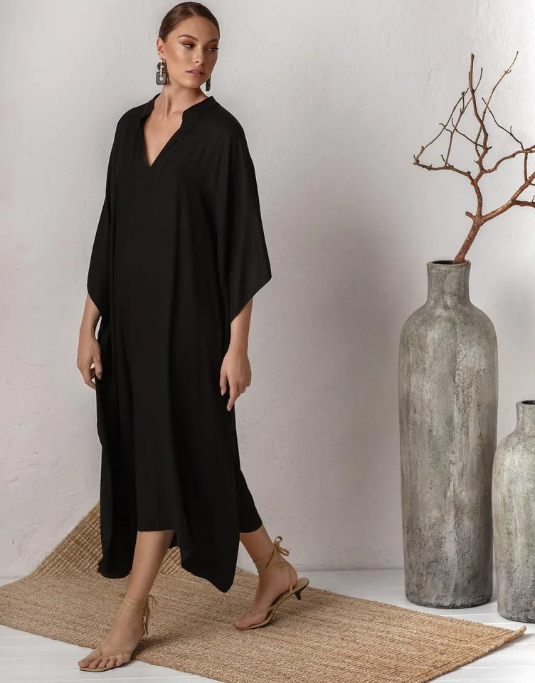 Dlhá sukňa plážové bikiny plavky Smock pláž dovolenku slnečné žiarenie plášť
