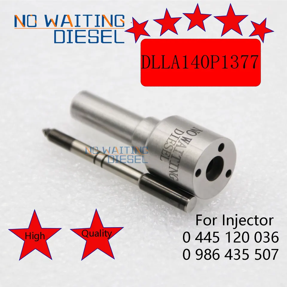DLLA140P1377 Vstrekovanie bežnej koľajnice dýzy DLLA 140P 1377 OLEJ OOM OEM (0 433 171 855) pre vstrekovač 0445120036 0986435507