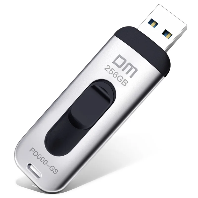 DM PD090 256 GB USB Flash Drive 128 GB Metal 64 GB Pendrive USB 3.0 Pamäťová palica 32 GB Penová jednotka Skutočná kapacita 16 GB USB Stick