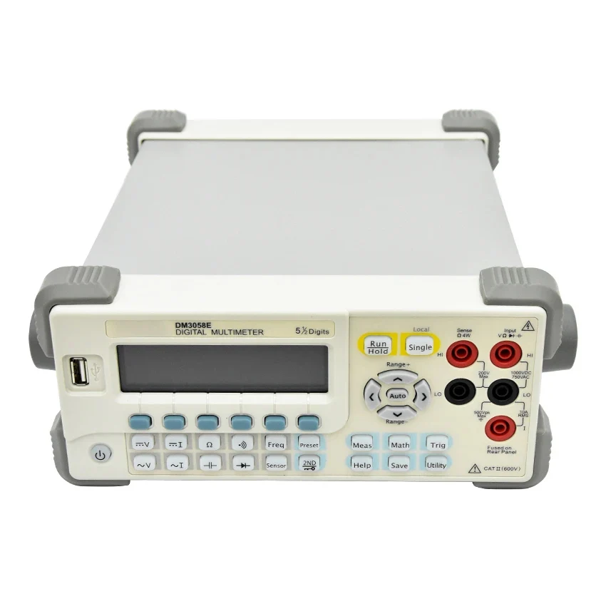 DM3058E Multifunkčný digitálny multimetrový multimeter High Precision Bench Top Multimeter 5,5-ciferný LCD displej Digital Multimeter 100-230V