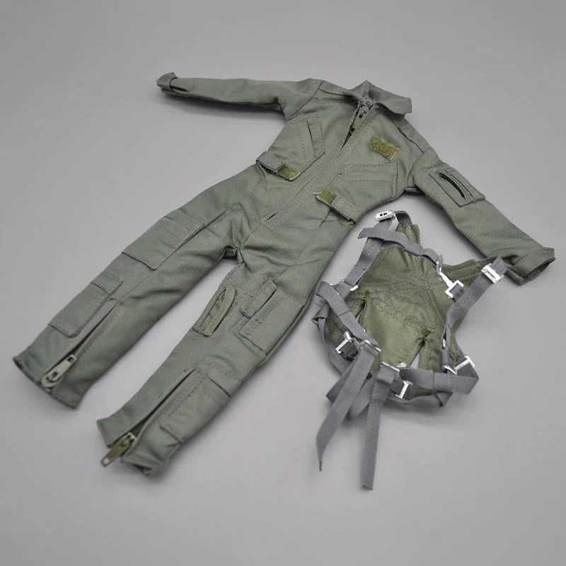 DML 1/6 Soldier Modern USA Air Force Pilot Army Green Appalalls a boj proti handringu v boji proti hrudnému závesu Fit 12 '' Action Figure Body Toy Hračka
