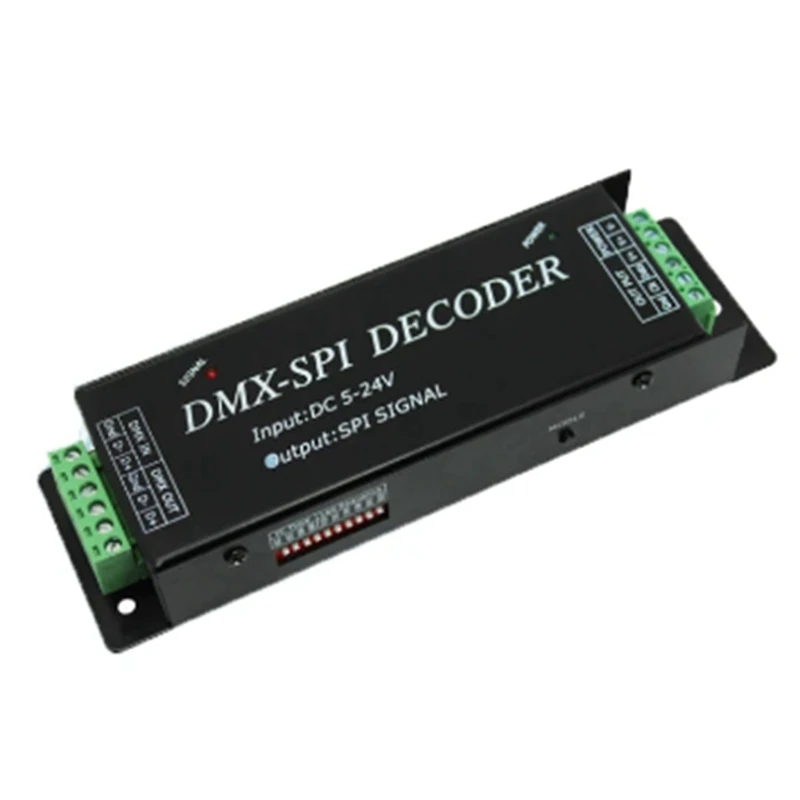 DMX200 SPI Signal LED radič DMX do dekodéra pre 2801 6803 2812 2811