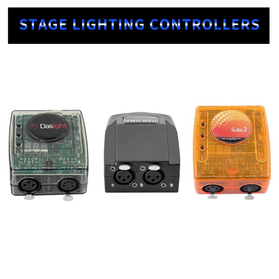 DMX512 Daslight 4 USB Control Box/Sunlite Suite2 FC USB Computer Controller Stage Softvér riadenia svetla