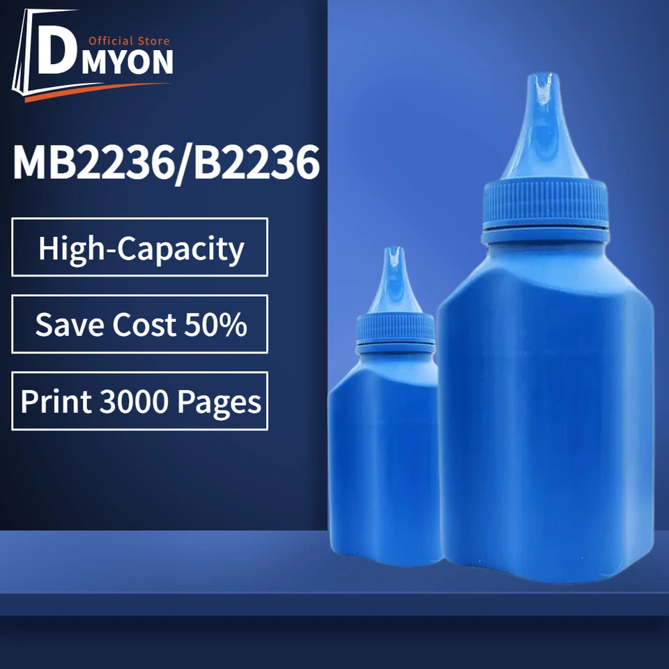 Dmyon čierny toner kompatibilný pre tlačiareň Lexmark B2236 MB2236ADW B2236DW MB2236 Toner Reill