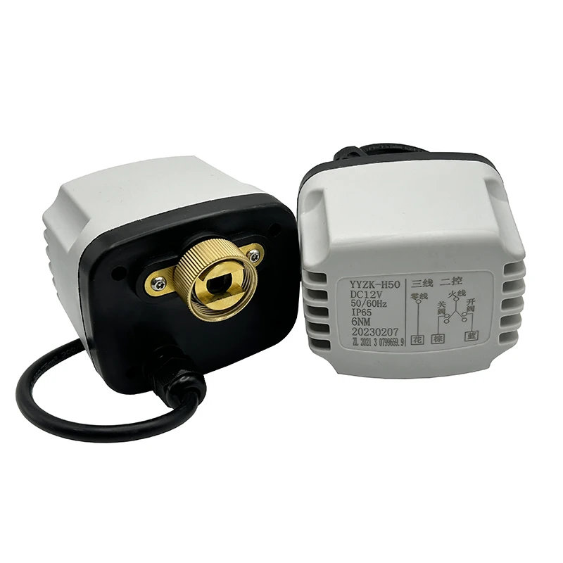 DN15 DN20 DN25 DN50 Vodotesný ovládač elektrického guľového ventilu AC220V DC24V DC12V Motorový guľový ventil motora 1/2 
