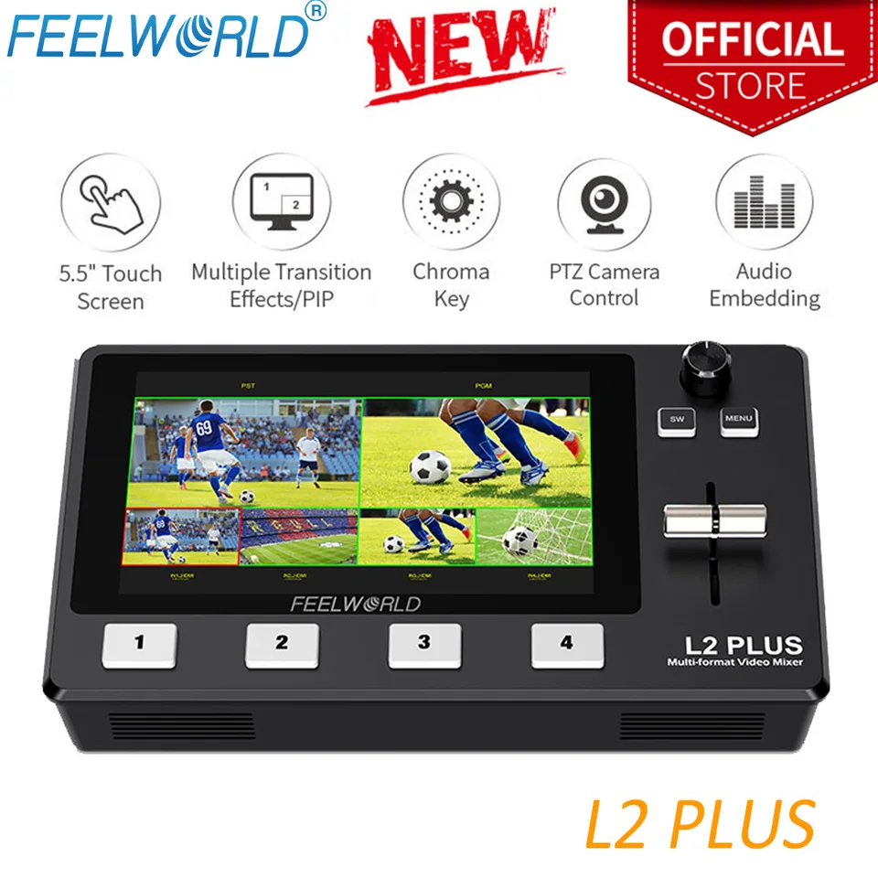 Do Brasil Feelworld L2 plus 5,5 