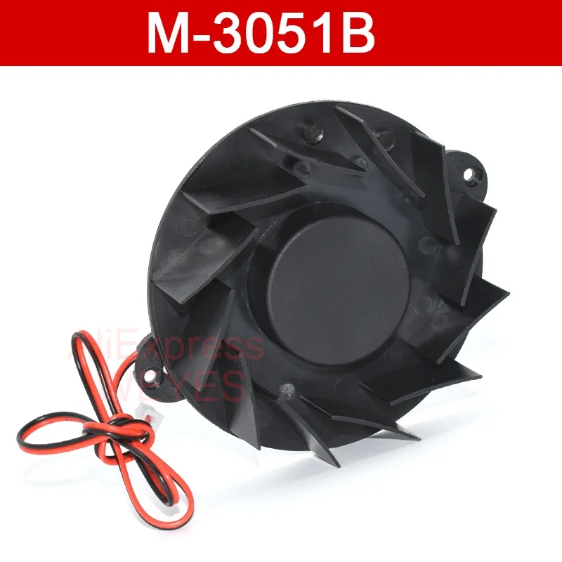 Dobre testovaný chladiaci ventilátor 9225 M-3051B 12VDC 0,45A 2-kolíkový kruhový DC chladič DC