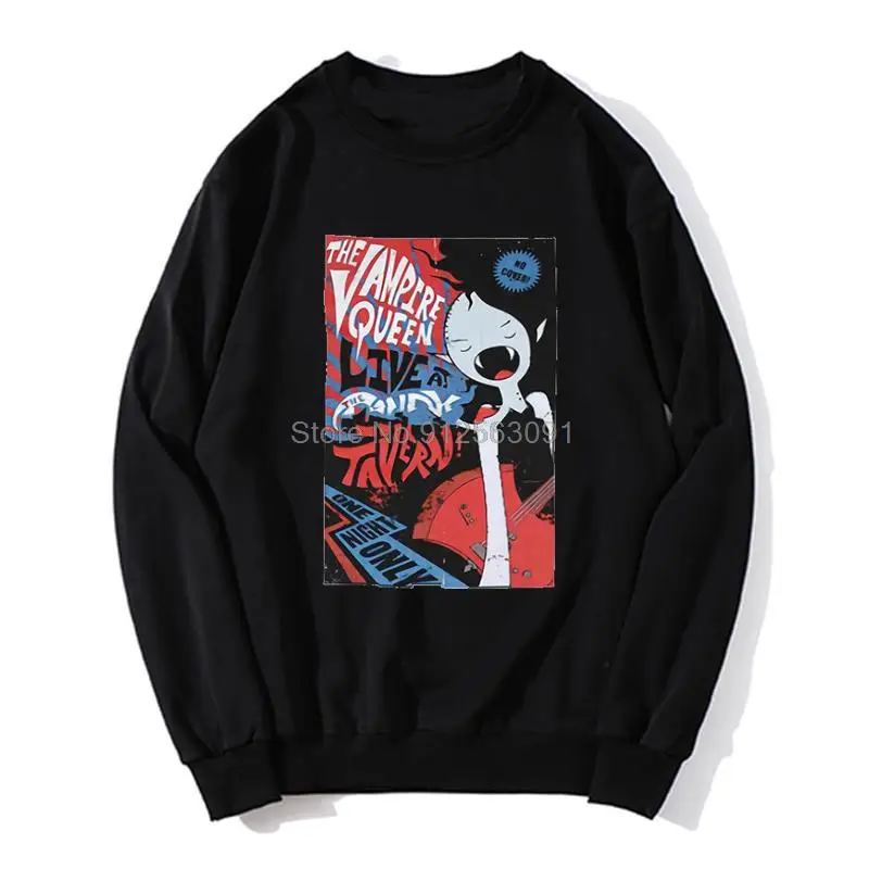 Dobrodružstvo Mens mikina Marceline upír queen naživo v Candy Tavern estetic unisex fleece mikina mikiny sveter