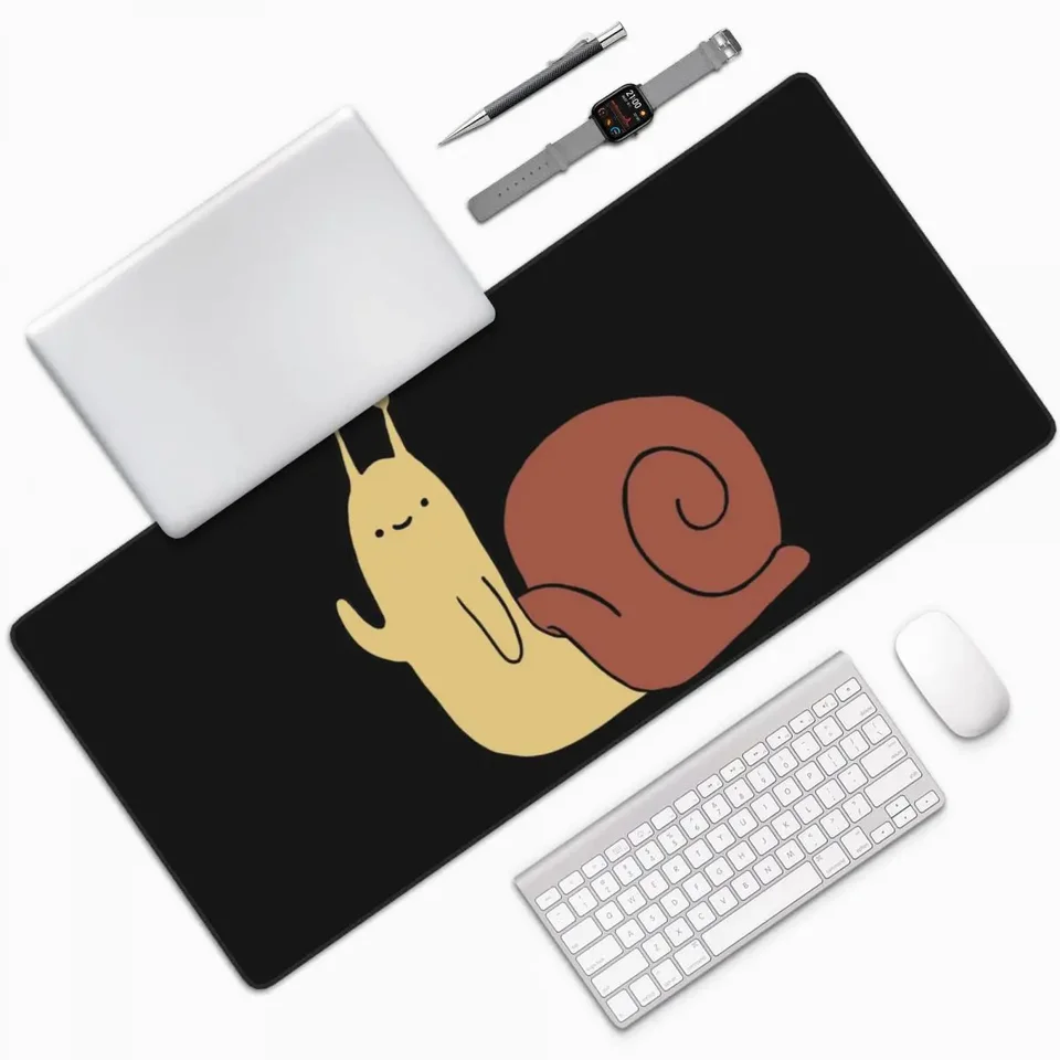Dobrodružstvo slimák veľké podložky Mouse Pad počítačový klávesnička Myš myš Rat Gamer PC prenosný počítač stolové príslušenstvo Kancelária Doplnky stolových rohoží