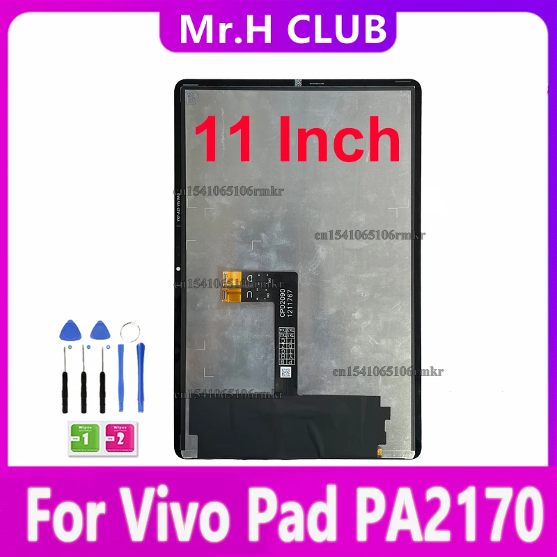 Dobrá kvalita obrazovky 11,0 palca LCD Displej pre Vivo PAD PA2170 Digitalizátor dotykovej obrazovky sklo