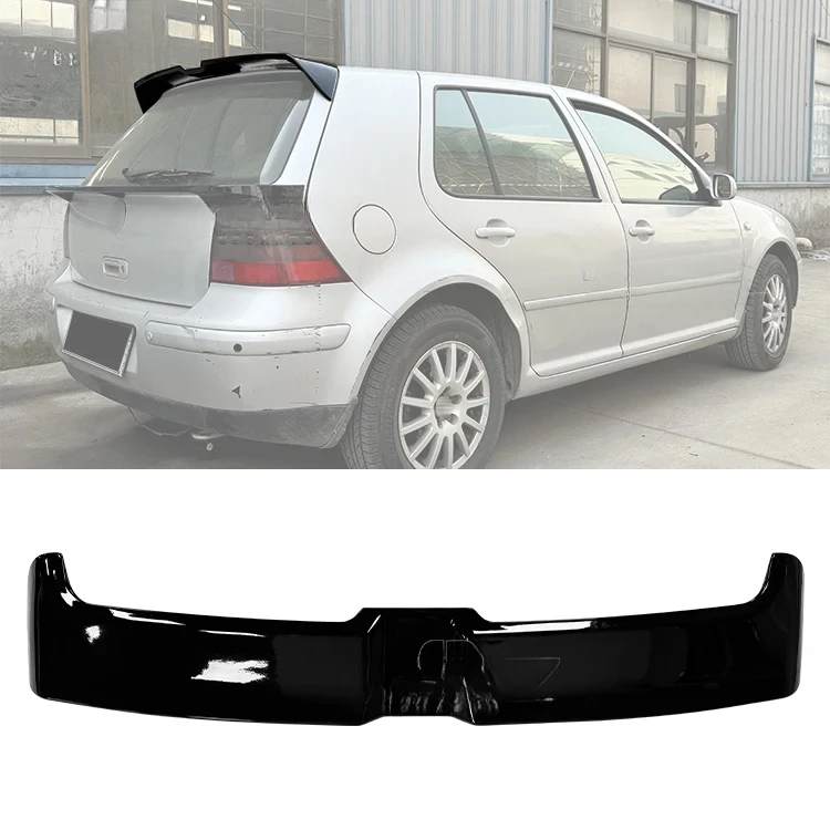 Dobré predajné exteriérové ​​diely ABS Carbon Fiber Oettinger Style Style Spiler pre golf 4 MK4 IV 1997-2000 2001 2002 2003