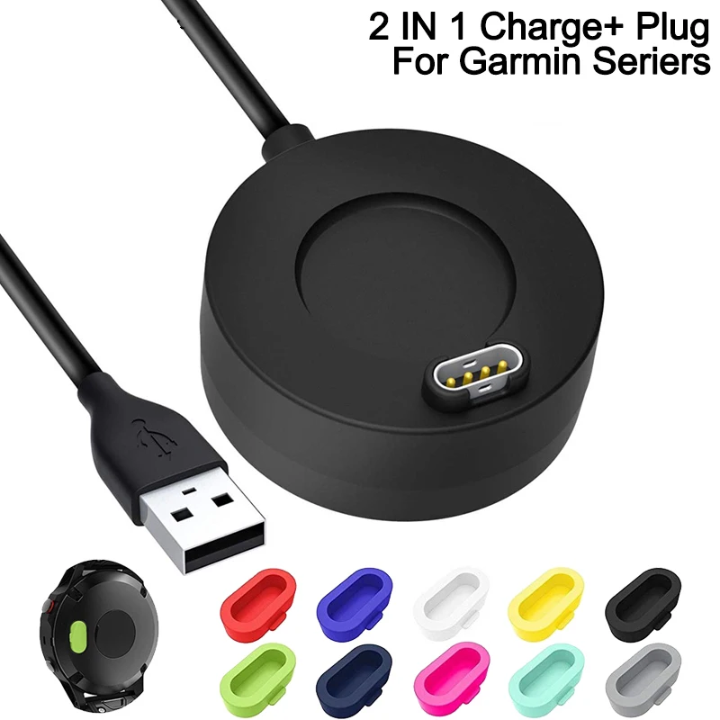Dock nabíjačky pre Garmin Fenix ​​5S 5x Plus Plus 6S 6x Pro USB Nabíjanie pre Garmin VivoActive 3 4S 935 945 245
