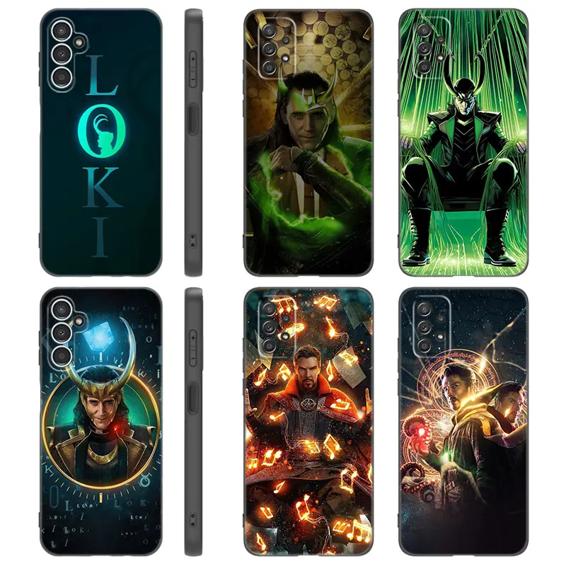 Doctor Strange Loki Telefón pre prípad Samsung A13 A22 A24 A32 4G A23 A34 A52S A53 A54 A55 A73 5G A12 A14 A15 A31 A33 A33 A50 A51 A72 A72