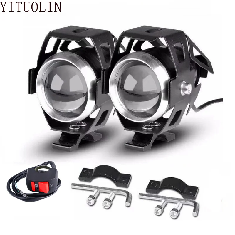 Dodatočné LED svetlá pre motocyklové reflektory U5 12V pre BMW F750GS R 1250 GS R850R K1300S F900R K1200S GS 650 Moto FOG Lights Lights