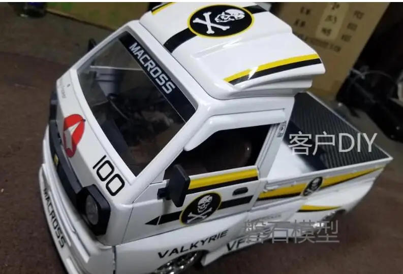 Dodatočné vybavenie a modernizácia deflektora strechy pre WPL D12 WPL Japan D12 1/10 RC K-Truck Carry D12 KEI DISTORE COUR