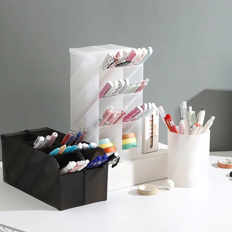 DODAČKA ORGANIZÁCIA Organizátor Per Držiteľ ceruzkou Pot Storage Box Organizátor Stojan pre pens case office cocerety Organizátori