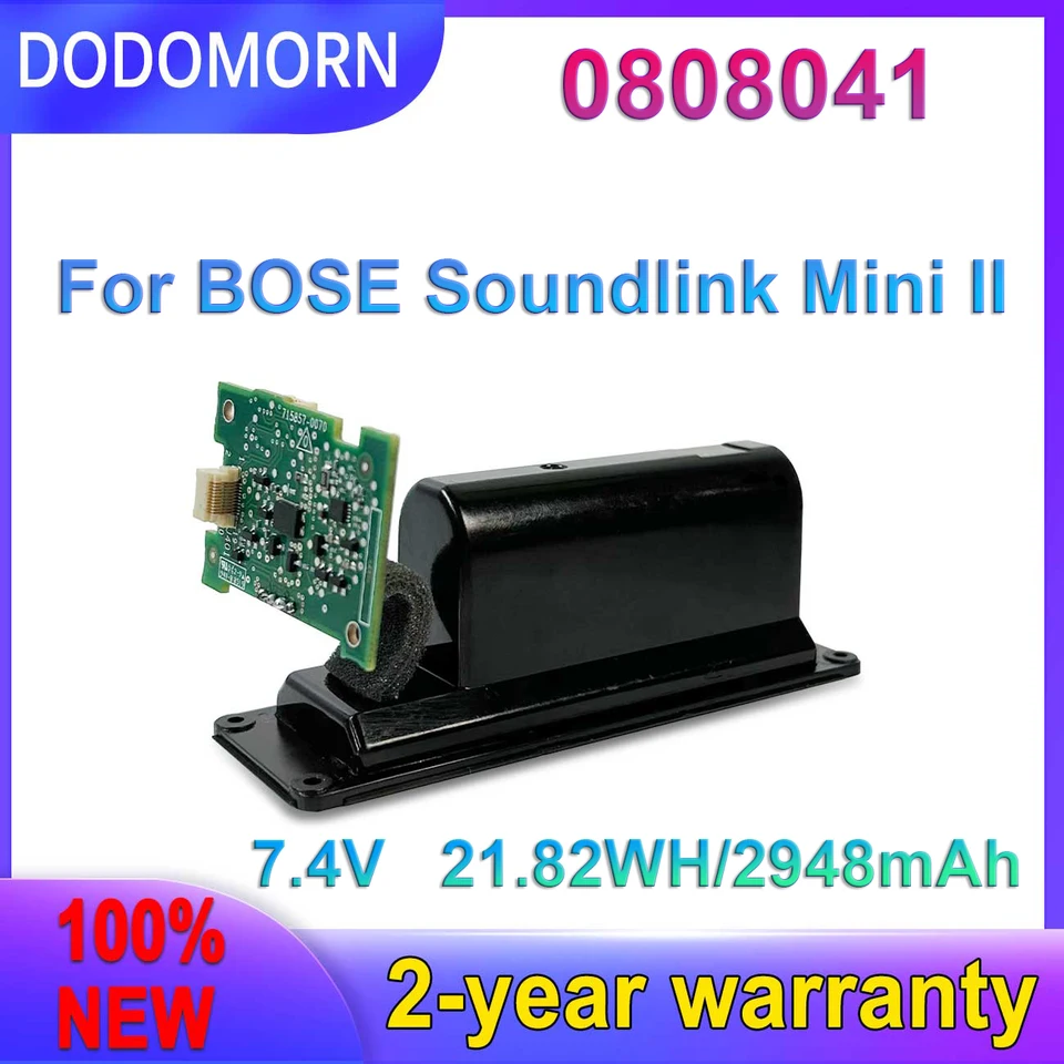 Dodomorn Nový 080841 Základná doska batérie pre Bose SoundLink Mini 2 Bluetooth Reproduktor Hlavná doska Opravy Príslušenstvo Rýchle dodanie