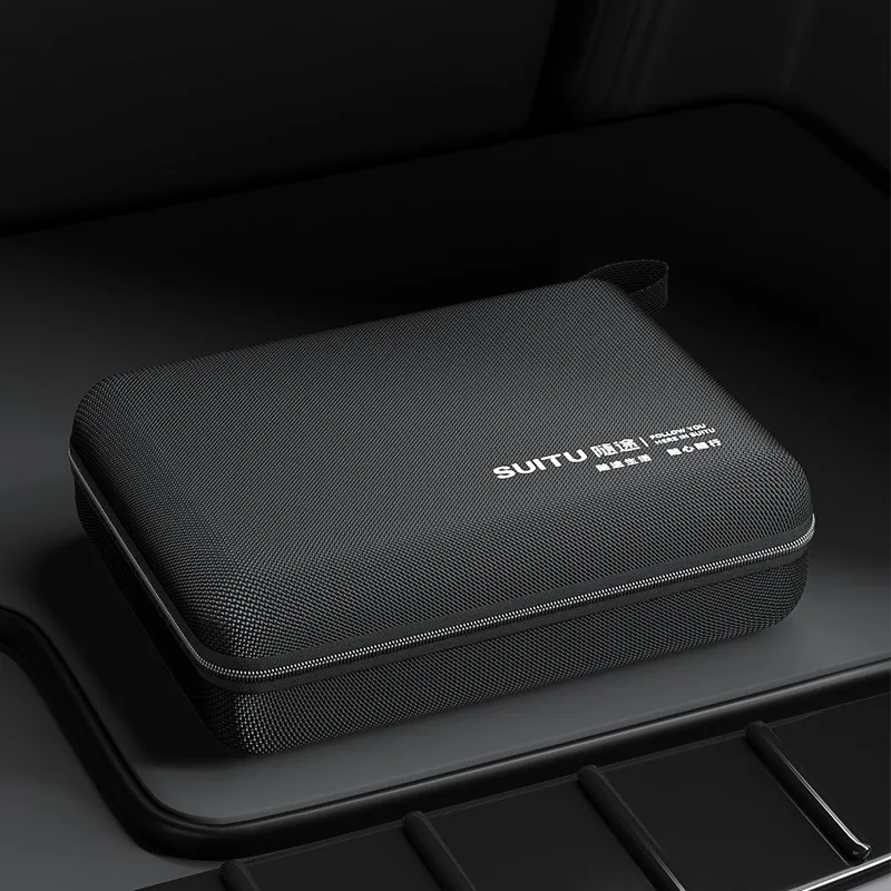 Dodávky automobilov vysávač Storage Storage Bag Wireless Inflator Storage Bag Eva Hard Shell Digitálna prenosná úložná skrinka