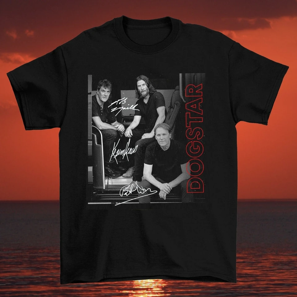 Dogstar Band Tour Concert Signature Music Tee unisex Tričko všetkých veľkosti Dogstar Rocks Band Tirla