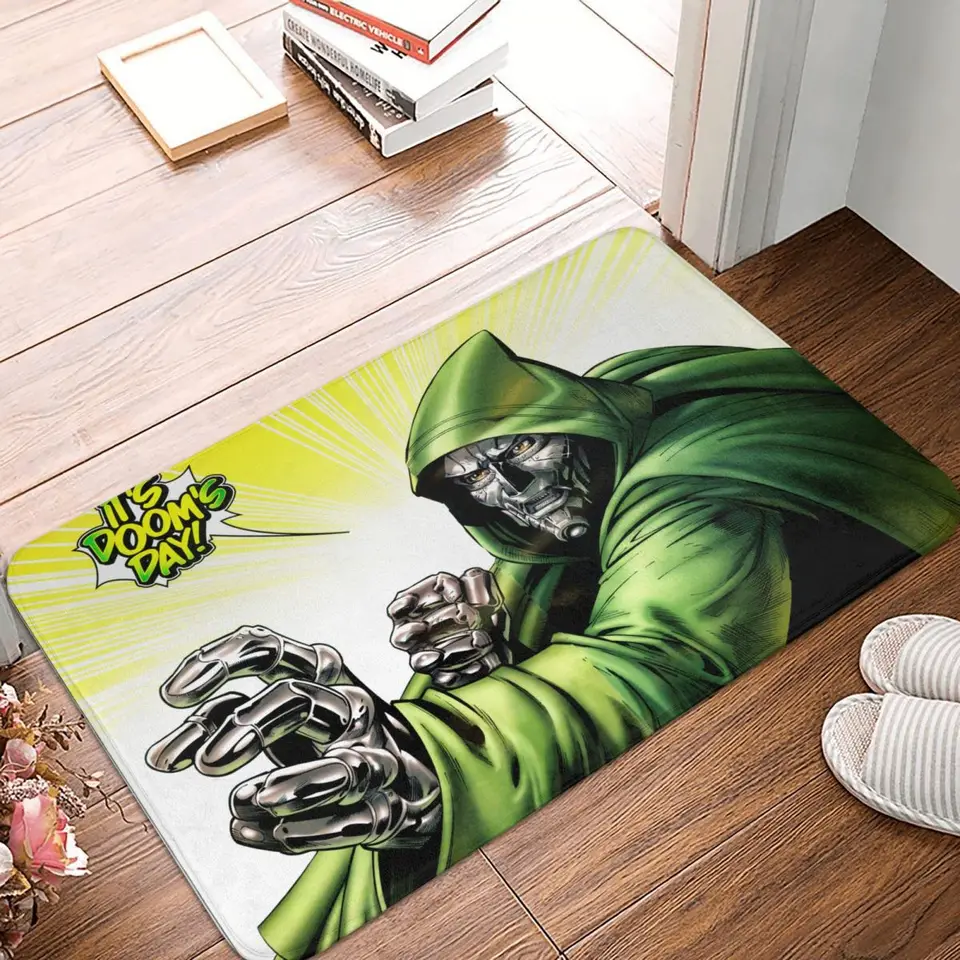 Doktor Doom nekĺzavá rohožka Marvel super hrdina obývacia izba spál