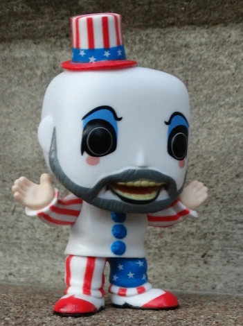 Dom 1000 mŕtvol kapitán Spaulding Clown Collection Zbierka vinylových bábik Model hračky