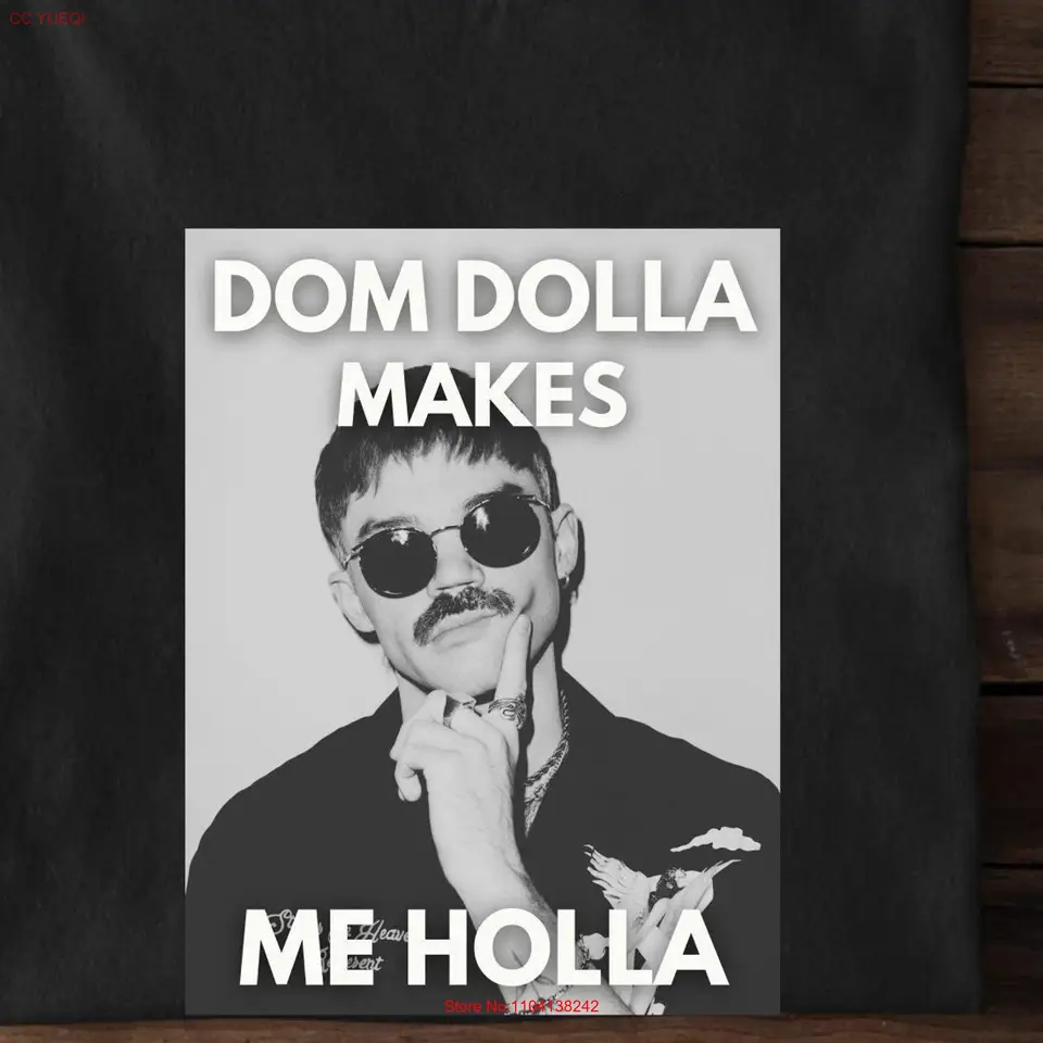 Dom Dolla x T Tričko Comfort Colors Hous Hudba Rave Techno Top Funny Festival Nadmerne Gerch Electronic Dance EDM Club