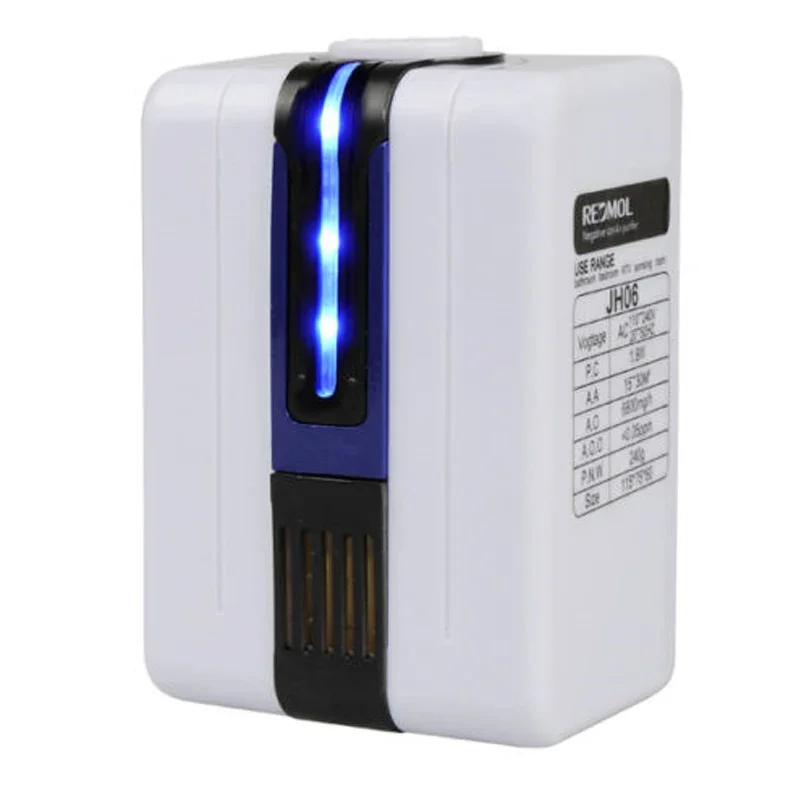Domov vzduchový čistič Ionizer Electric Automatický automobil domáci vzduch osviežovač pre hotel