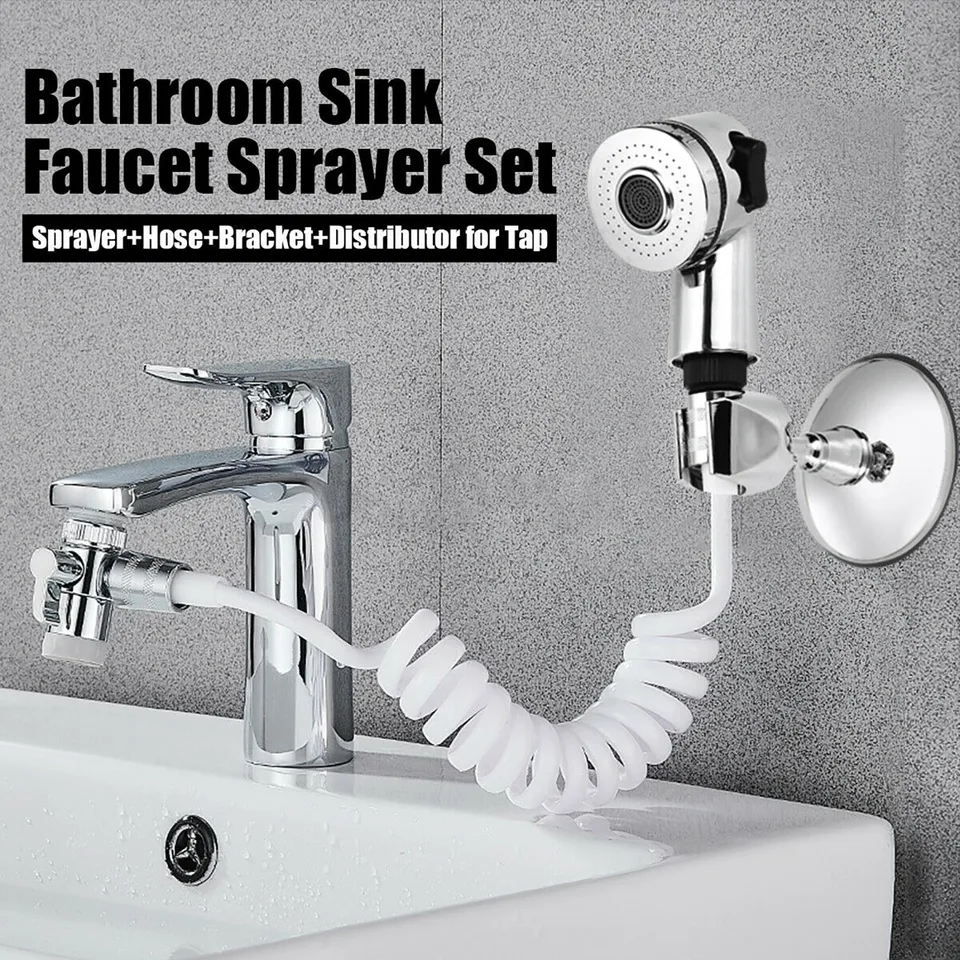 Domáca kúpeľňa umývadlo faucet postrekovačka voda predlžovanie dýzy