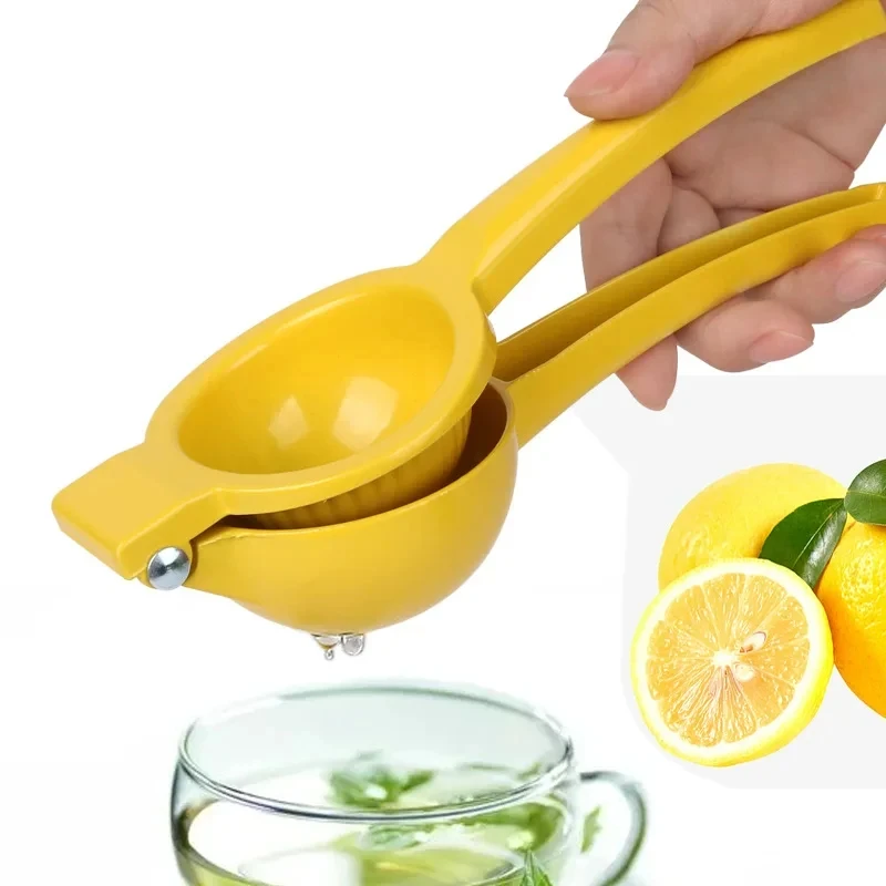 Domáca príručka citrón Stláčkový hliník zliatiny Ručne lisované oranžové ovocie prenosné prenosné praktické kuchynské náradie Mini mixér