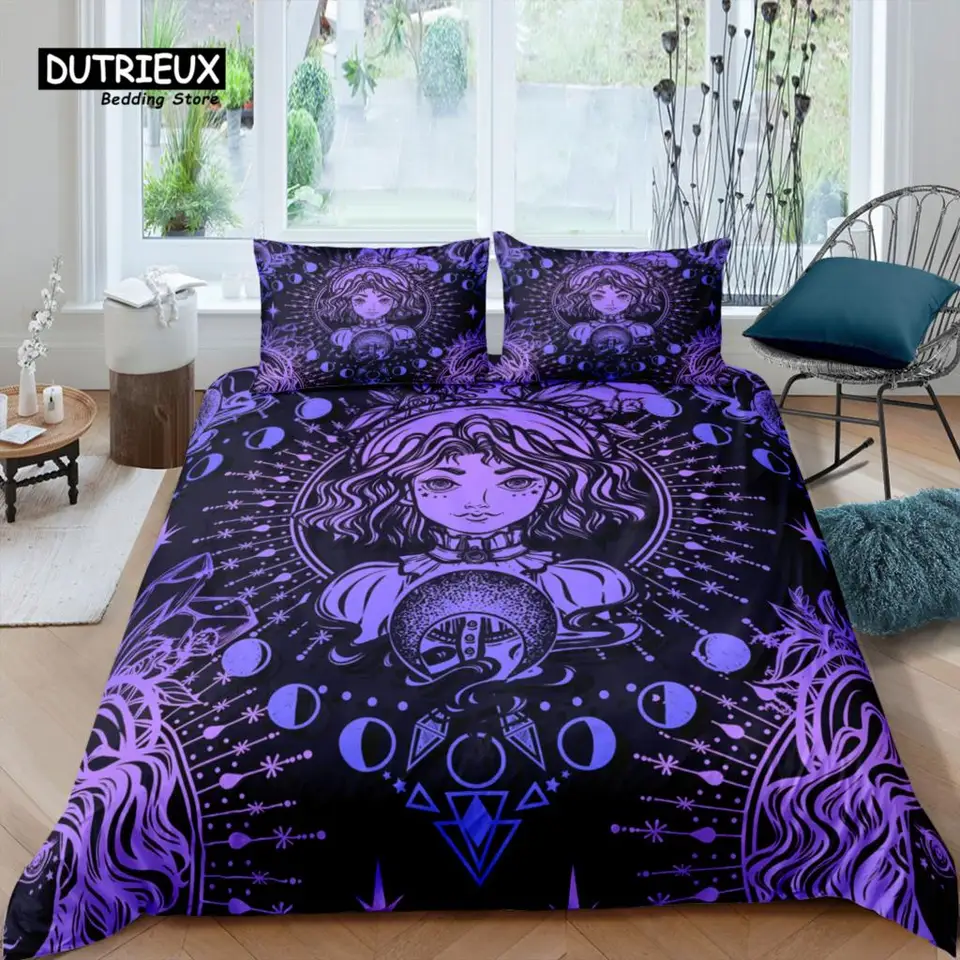 Domáce bývanie luxusné 3D boho tarot podstielky sada obliečkových obliečkových obliečkových obliečkových obliečkov