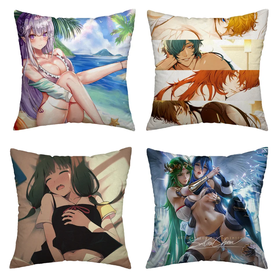 Domáce dekorácie predmety hentai personalizované darčeky izba zdobenie predmetov vankúšikmi dekoratívny vankúš Luxusný obývacia izba dekorácia