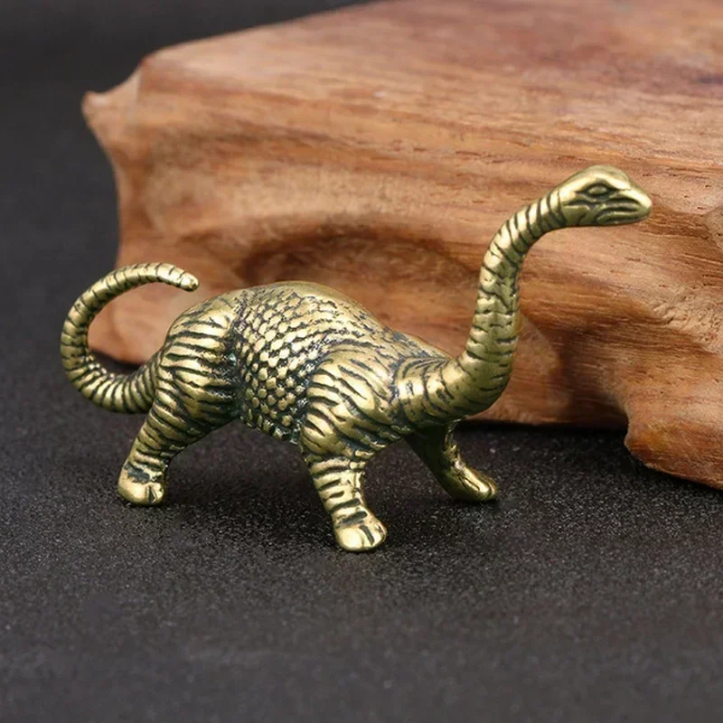 Domáce dekorácie remeslá meď Meďná osobnosť dinosaura Zaujímavé starožitné mosadzné remeslá dekorácia dekorácie ozdoby