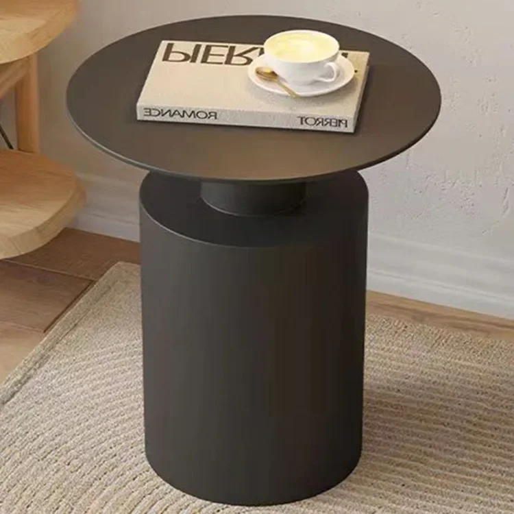 Domáce kované železné pohovky Bočné stolové svetlo Luxusné obývacia izba rohový stolík na postáp