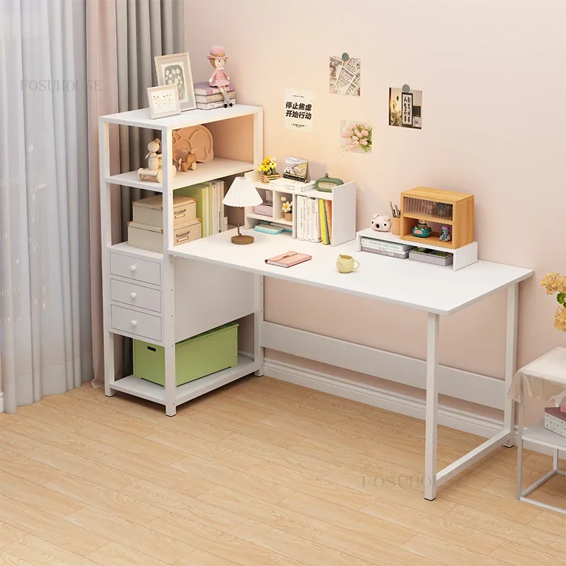 Domáce stolové počítače stola Malé byt Spálňa Game Table Simple Desk Desk Integrovaný stolík Študentský vzdelávací stôl