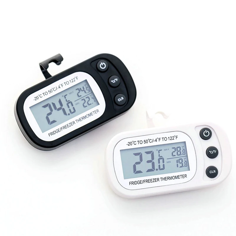 Domáci digitálny LCD bezdrôtový chladničkový teplomer pre teplomer pre teplomer pre akváriové chladničky Kit kuchynské náradie