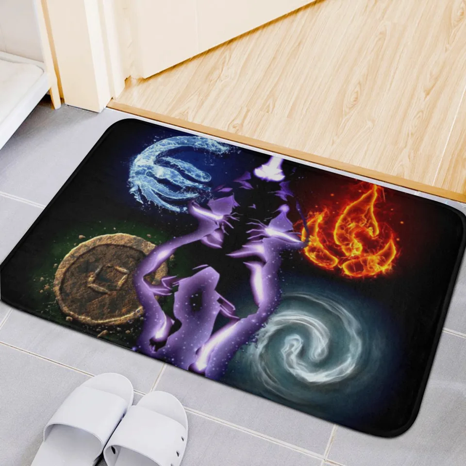 Domáci koberec koberce Kúpeľ Classic anime Avatar The Last Airbender Mat Retro viacerých výberov obývacia izba