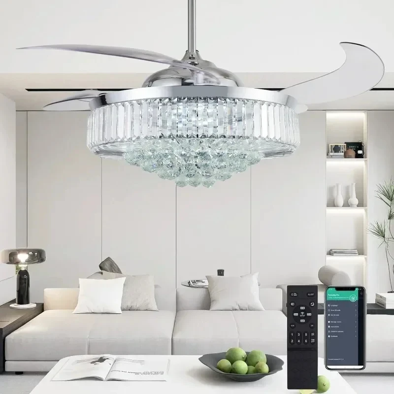 Domáci lustrový ventilátor ventilátora lustrov