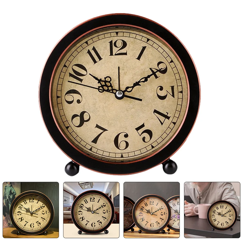 Domáci výstražný poplachový zápas Muta Domácnosť Vintage Desktop Ozdobia retro stolové cestovanie