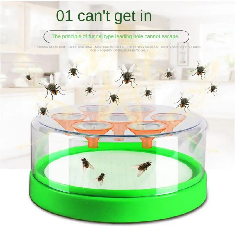 Domácne elektrické mušky Catching Housefly Mute Single Obsahujúca návnady Automatické preletce